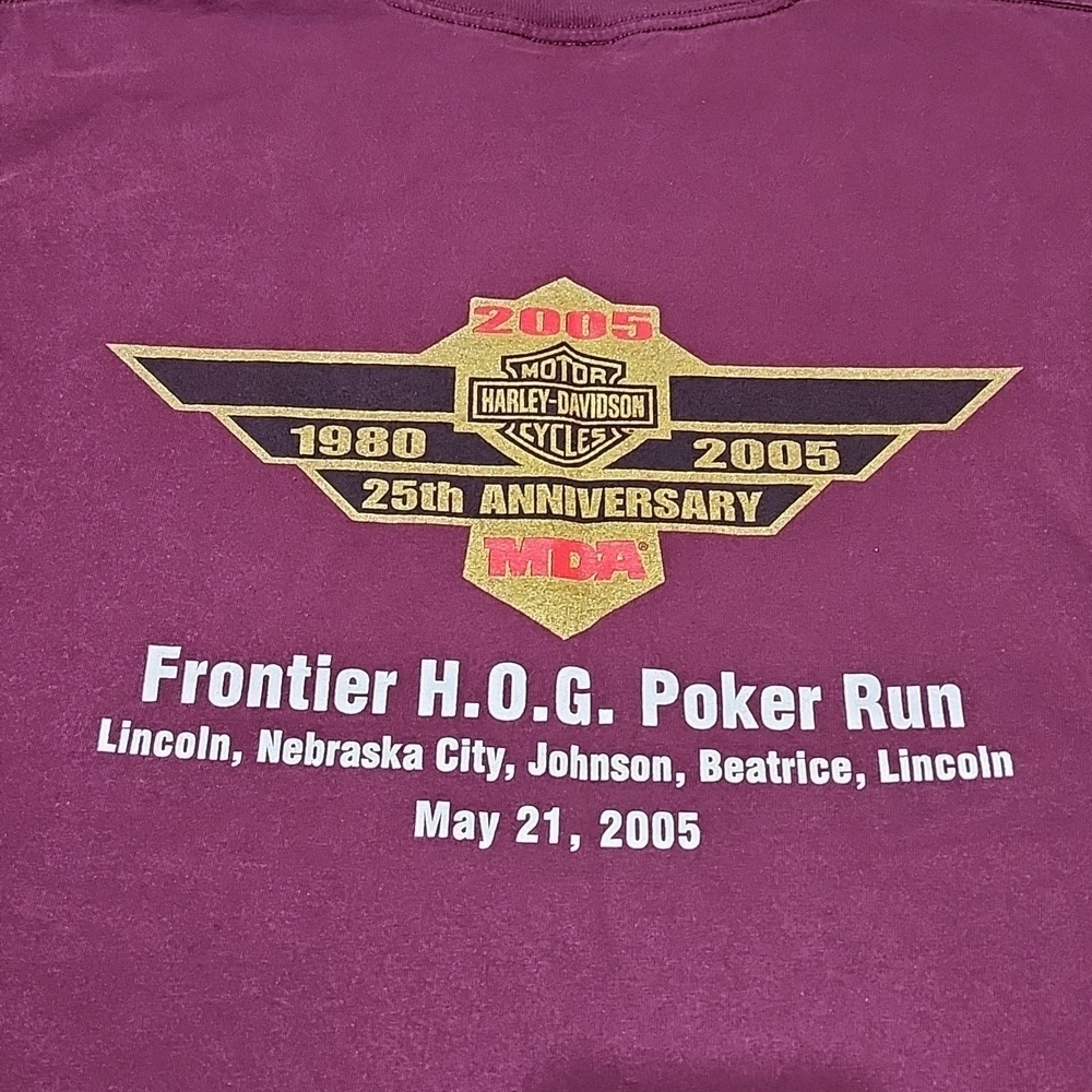 FRONTIER HARLEY DAVIDSON 25TH ANNIVERSARY MDA HOG POKER RUN